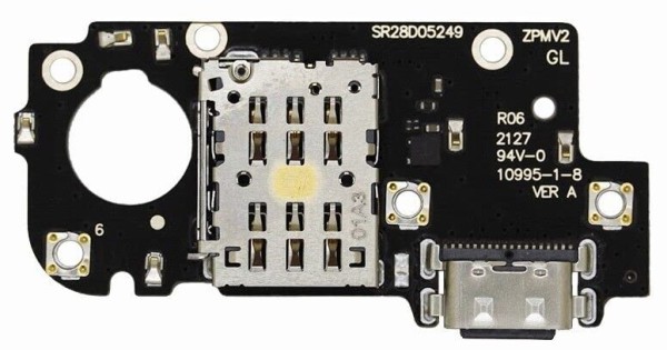 Motorola Edge 5g Uw 2021 Charging Port Pcb Replacement Module Cellspare 4622